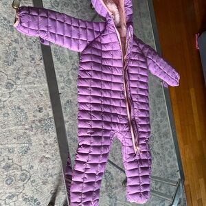 Snozu Lavender pink  Baby Girl snowsuit  cute 18 months